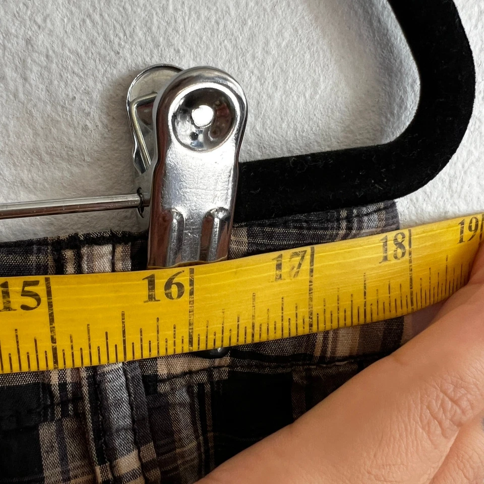 Y2K Plaid Low Rise Skirt, Indie Sleaze Mall Goth Soft Grunge 2000s Medium - Image 4 of 4