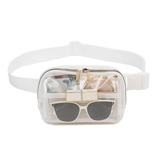 Clear Belt Bag Clear Fanny Pack Stadium Approved for Women Men with Adjustabl...