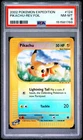 2002 POKEMON EXPEDITION #124 PIKACHU-REVERSE FOIL PSA 8