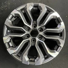 GMC Machined Charcoal Canyon OEM Wheel 20” 2023-2024 Rim Factory Original 14112