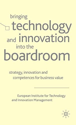 Palgrave Macmillan Bringing Technology And Innovation Into The Boardroom - Image 2