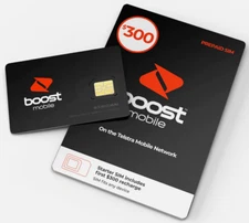 Boost Mobile $300 Prepaid SIM CARD Starter Kit 290GB Data LONG EXPIRY 04/04/2027