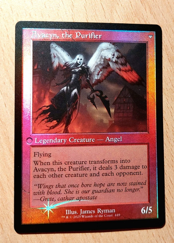 Mtg Magic: # FOIL # Archangel Erzengel Avacyn, English, Legende, Mint, Mythic - Bild 3 von 3