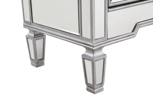 Elegant Lighting MF6-1017 Chamberlan 48 Inches Wide Hand Painted - Silver - Picture 5 of 8