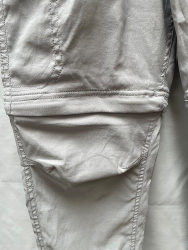 Eddie Bauer Youth Convertible Jogger Gray L 14/16 Cargo Zipper Pockets - Picture 4 of 7