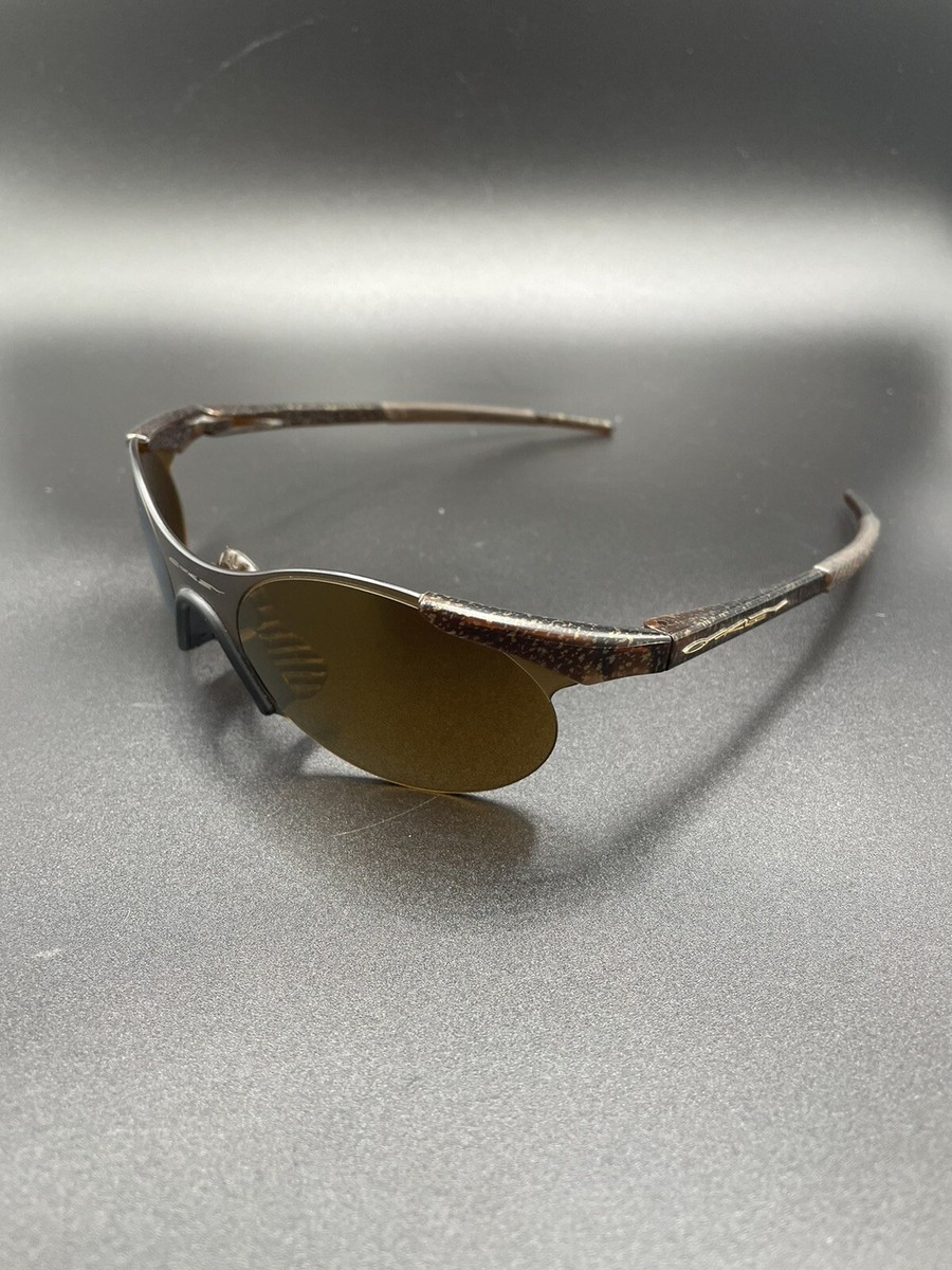 oakley zero 0.4 glitter gulch w gold iridium lenses | eBay