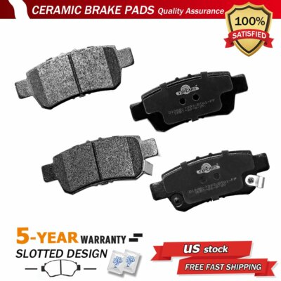 Rear Ceramic Disc Brake Pads for 2005 2006 - 2010 Honda Odyssey