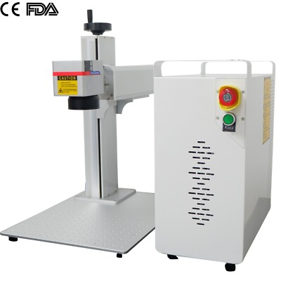 Raycus 100W Fiber Laser Metal Cutting Machine Metal cutter Engraver Ezcad FEDEX