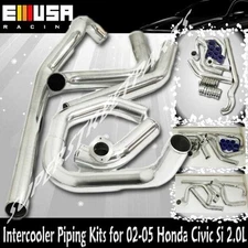 Intercooler Pipings+Silicones+Clamps for 02-05 Honda Civic Si/TypeR 2.0 K20A EP3
