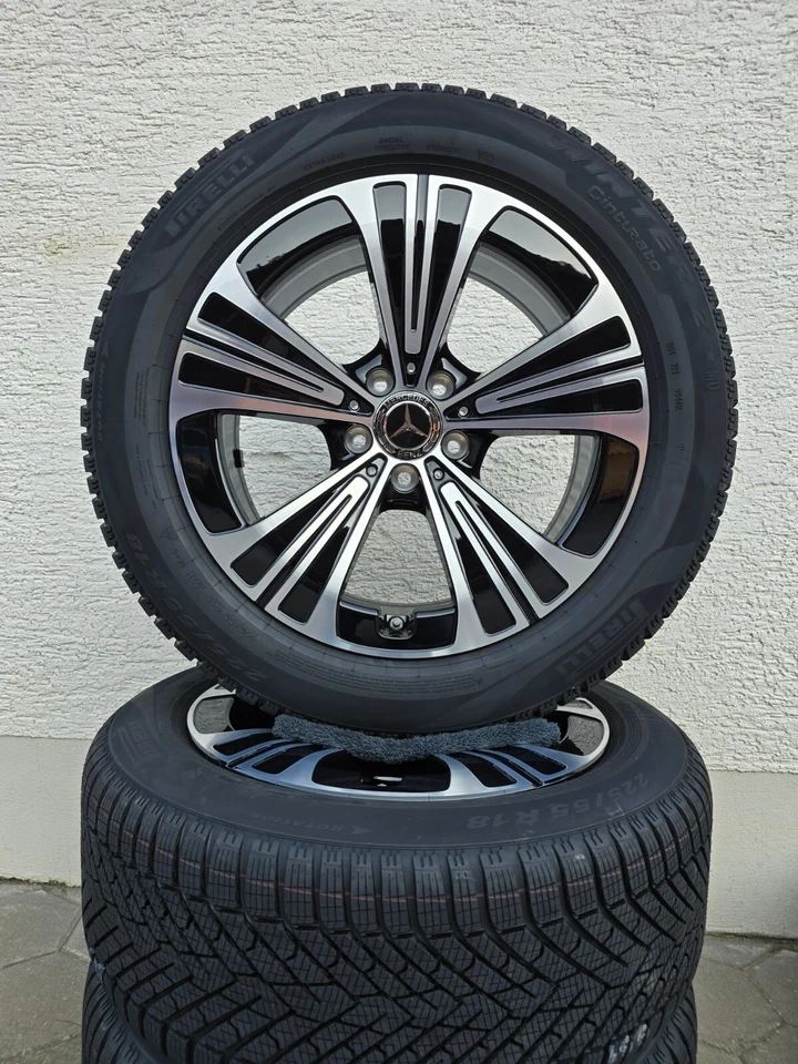 Original Mercedes E-Kl. W214 S214 18 Zoll Winterräder A2144012200 Neu TOP!! - Bild 3 von 4