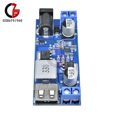 2PCS DC 24V/12V To 5V 5A Step Down Power Supply Module 9-36V 30W Buck Converter