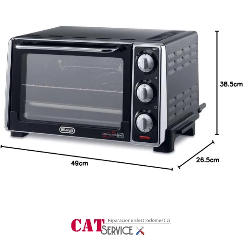 De'Longhi EO 20792 20L 1300W Forno Elettrico - Nero