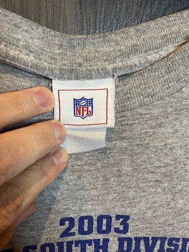 Maglia Indianapolis Colts Football NFL 2003 AFC South Champions Trophy Adulto XL - Foto 3 di 6