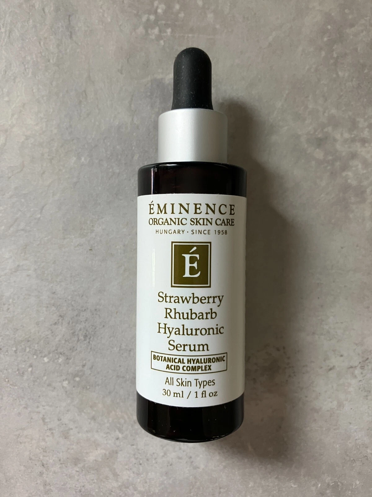 Eminence Strawberry Rhubarb Hyaluronic Serum 1 oz - New without box