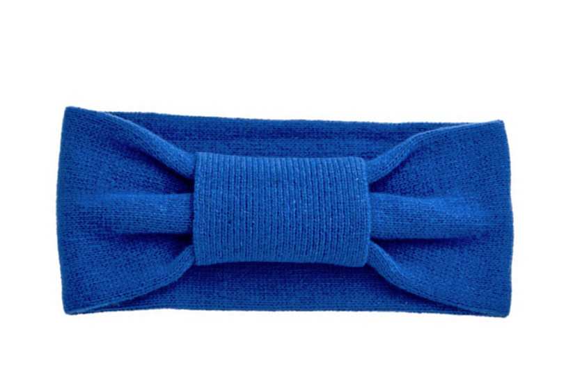 Portolano Cashmere Headband Blue Bell NWT $110 | eBay display picture 1
