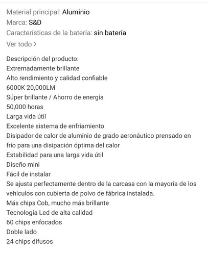 kit h4 Led CANbus - Imagen 3 de 10