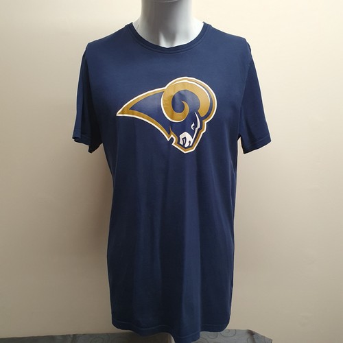 New Era NFL Los Angeles Rams Herren T-Shirt Blau Gr. L Top Zustand