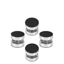 4× Anti Vibration Aluminum Spring Speaker Sp...