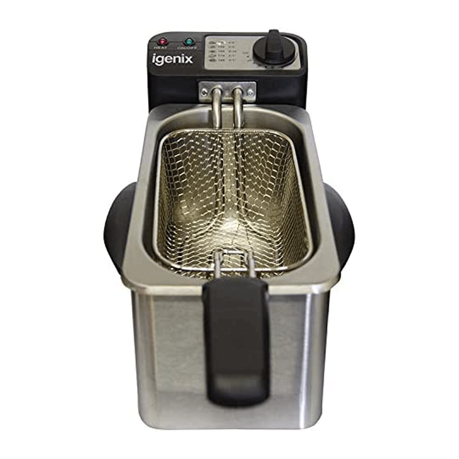 Igenix Deep Fat Fryer, 1.5 Litre Capacity, 1500 W, Stainless Steel