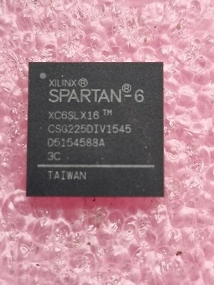 XILINX SPARTAN 6 XC6SLX16 XC6SLX16-CSG225DIV1545 FPGA IC (IN38S2)