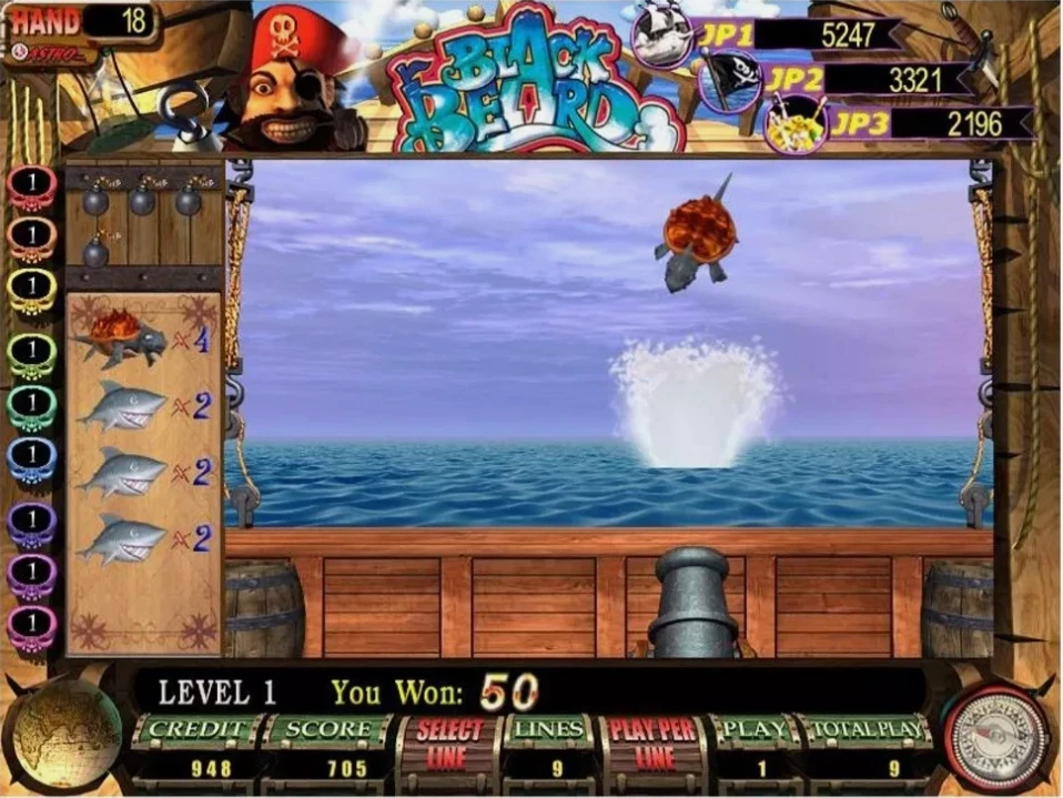 Black Beard - Astro-Box, Schlüssel Münze Für Heim-TV/Monitor Automatengehäuse - Bild 4 von 4