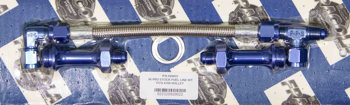 Fragola #6 Pro Stock Fuel Line Kit 4150 920022 Fragola #6 Pro Stock Fuel Line Kit 4150 920022