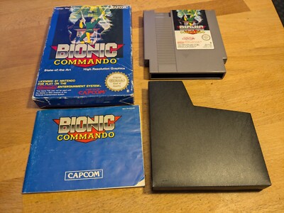 Bionic Commando Nintendo NES PAL B OVP BOXED CIB komplett SCN | eBay.de