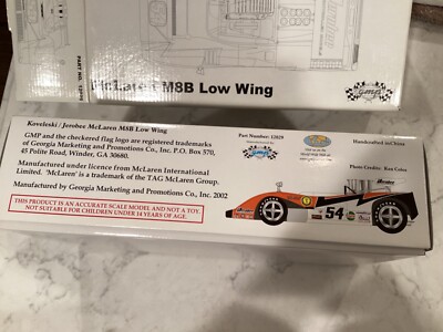 GMP 1:18 Koveleski/Jerobee McLAREN M8B LOW WING CAN AM RACE CAR