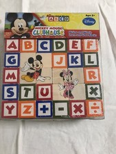 Mickey Mouse Clubhouse Mickey Minnie Learn Grow Blocks New