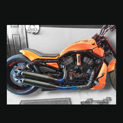 ※傷あり！ Harley-Davidson V-Rod Muscle 社外マフラ Harley Davidson V-ROD Muscle VRSCF 2009–2017 | Custom Dual Exhaust