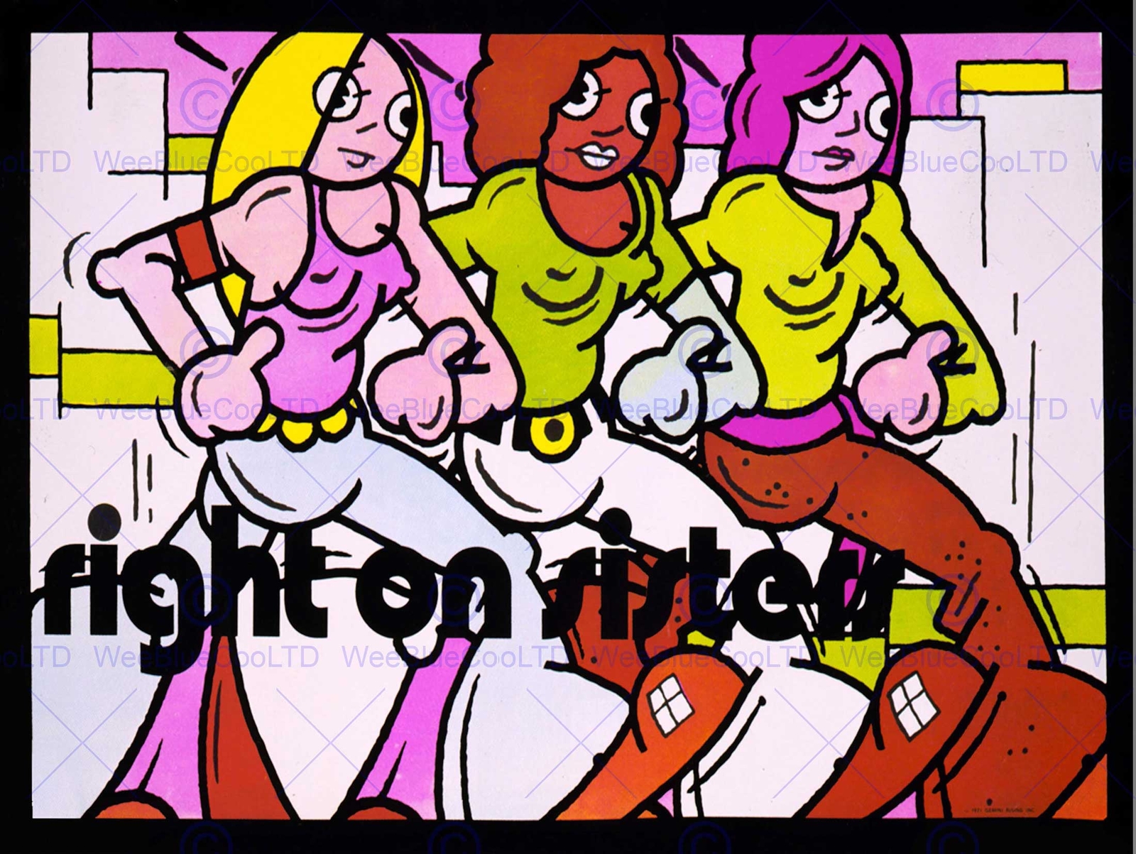 Poster Motiv Women Civil Rights Movement 30 x 41 cm Fine Art Print