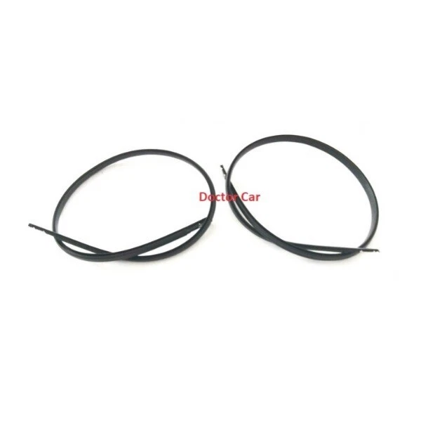 2 Roof Drip Moulding Molding LH RH Pair For 2007-2012 Honda City 4-Door Sedan Foto 3 de 3