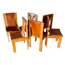 Série De 6 Chaises Années 1960/70 de Luigi Gorgoni éditées par Roche Bobois