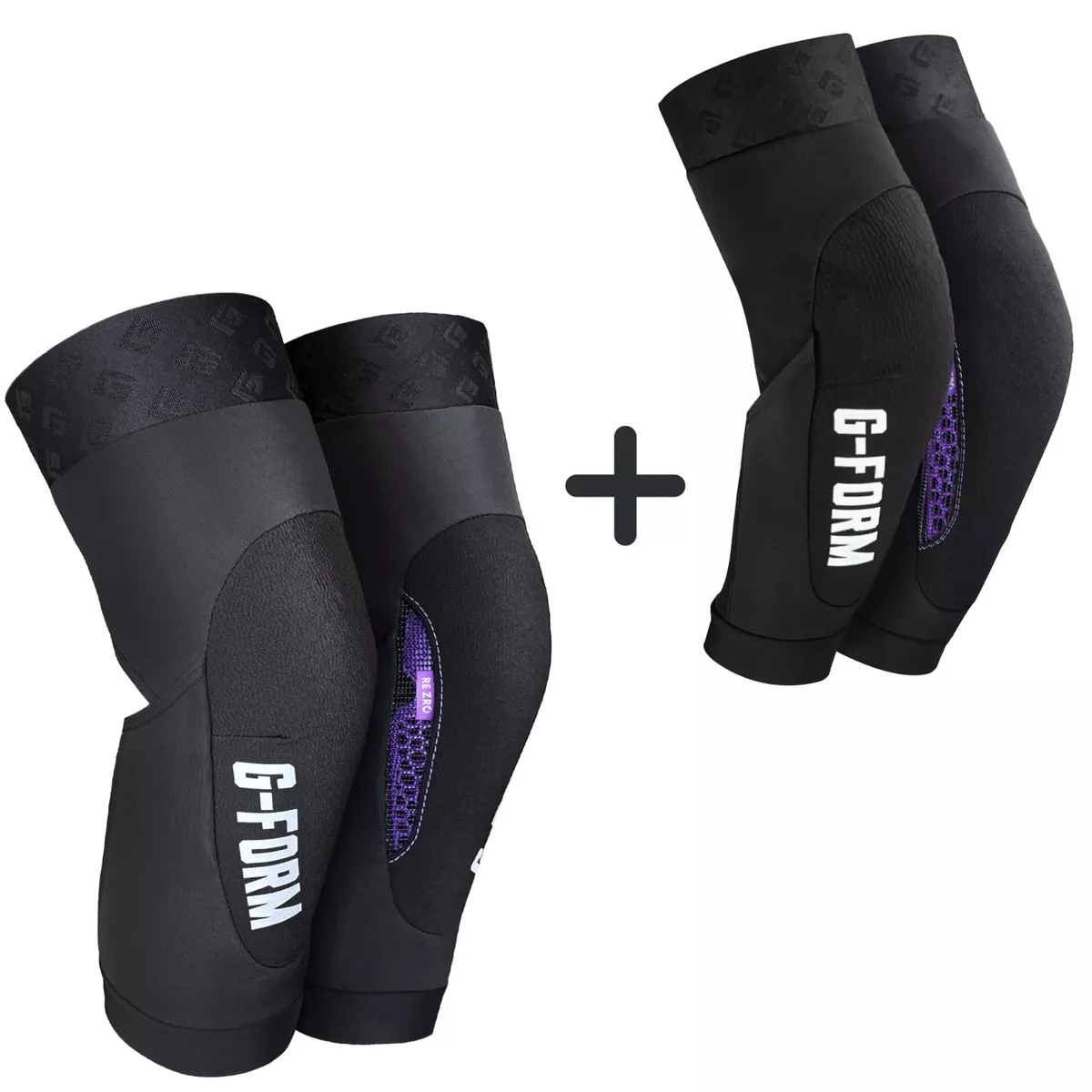 G-Form TERRA Re Zero Knee + Elbow Set Pads Guard MTB BMX Cycling Protective  Gear