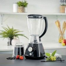 GEEPAS� 2-In-1 Multifunctional 1.5L JugBlender Spice Grinder Ice Crusher550W