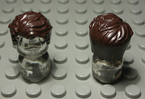 Lego Figure Accessories Hair Dark Brown for Man