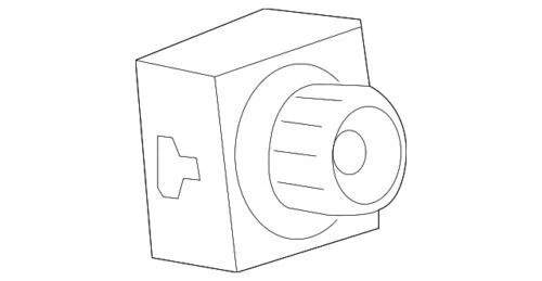 Interruptor de control de freno de remolque GM 2015-20 OEM NUEVO ASM-Trailer Brake negro 84108373 Foto 3 de 4