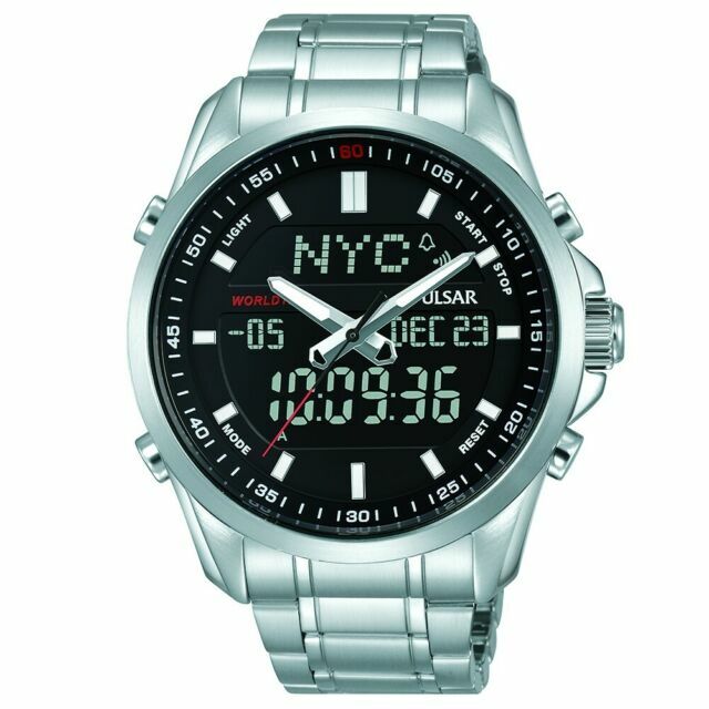 Pulsar Men's Black Digital Watch - PZ4021X1 for sale online | eBay UK