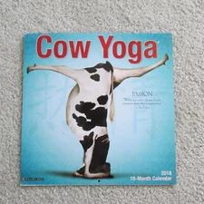 Cow Yoga 2018 Wall Calendar - Willow Creek Press
