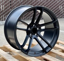 20 Matte Black Wheels For Dodge Challenger Charger 20x9.5 20x11 5x115