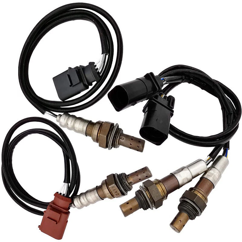 Juego de 4 sensores de oxígeno arriba+abajo para Audi A4 A6 2005 2006 2007 2008 2009 3,2 L V6 Foto 4 de 4
