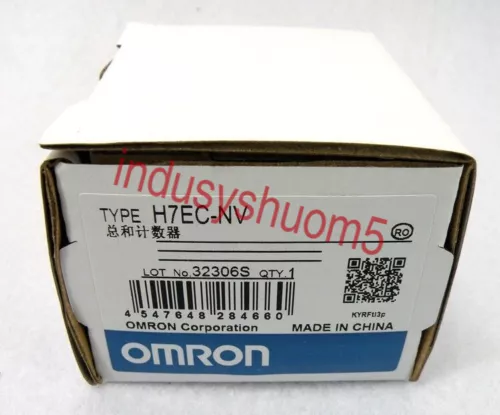 Omron H7EC-NV Digital Total Counter H7ECNV 8 Digits Lcd Display New In Box