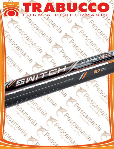 Canna da trota lago Trabucco SWITCH SLIM LAKE TROUT BOMBARDA mt 4.20 B1ML 6-12 - Foto 6 di 7