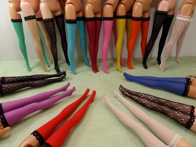 PETRAS SELBST ENTWORFENE & GENÄHTE KLEIDUNG 💙 Strümpfe in vielen Farben/Muster 💙 Für Mode Puppen: NORMAL VINTAGE CURVY....