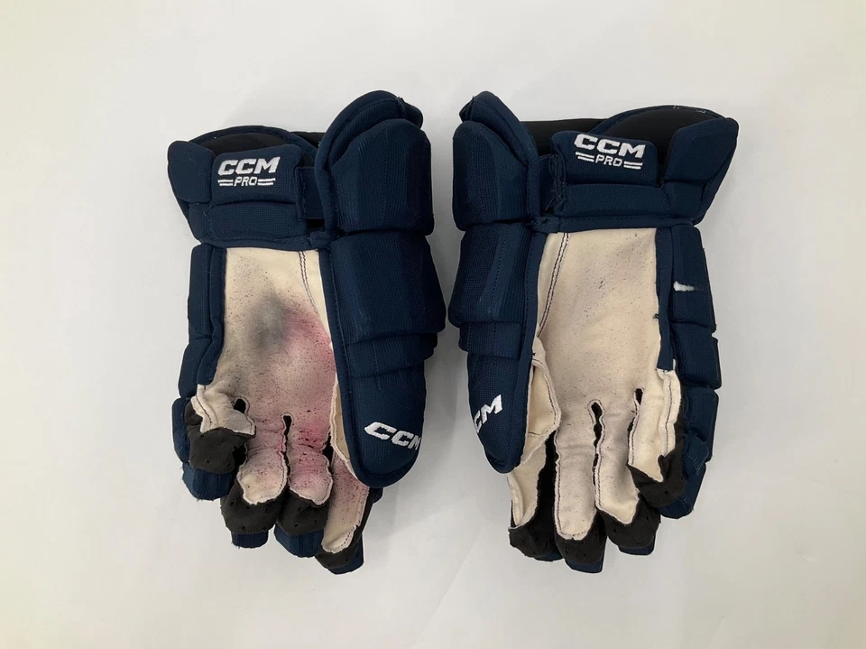SETH JONES FLORIDA PANTHERS 2025 SC CHAMPIONS GAME USED CCM GLOVES - Image 2 of 4