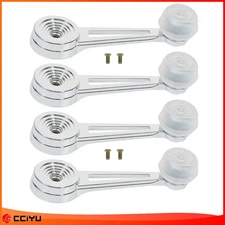 Chrome Inside Interior Window Crank Handle 4pcs Set for Ford Pickup Truck