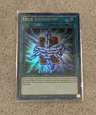 lockdown cards yugioh Yu-Gi-Oh! - Deck (LODT-EN060) - Light of Destruction - Unlimited Edition Neither player can add cards from their Deck to their hand except by drawing them Deck Lockdown DUOV-EN090 Prices |