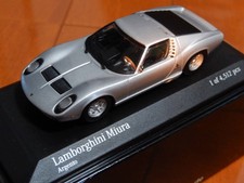 Minichamps 1/43  Lamborghini Miura 1966 Silver 937487