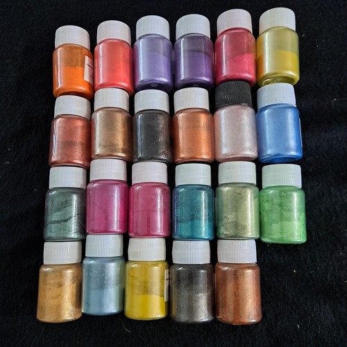 Mica Powder, Pearlescent Pigment Powder for Epoxy Resin, 20ml