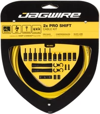 Jagwire Pro Shift Kit SRAM/ Road & MTB Yellow - Upgraded Cable & Housing System